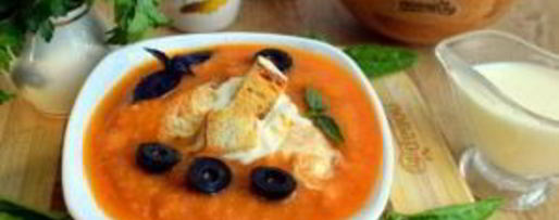 Шаг 3: холодного супа из кабачковой икры