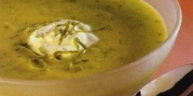 Рецепт холодного супа-пюре из авокадо