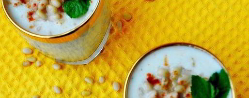 Шаг 5: холодного супа-пюре из кольраби с яблоками и кедровыми орешками