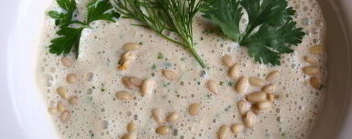 Шаг 4: холодного супа-пюре из кольраби