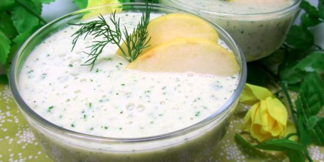 Рецепт холодного супа-пюре солнечная свежесть лета