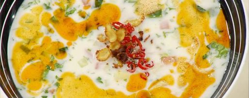 Шаг 6: холодного супа с курицей