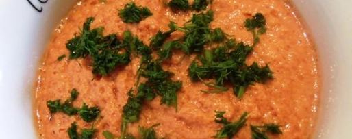 Шаг 4: холодного томатного супа с грецкими орехами