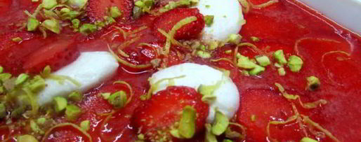 Шаг 8: клубнично-лимонного холодный суп с нежными клецками