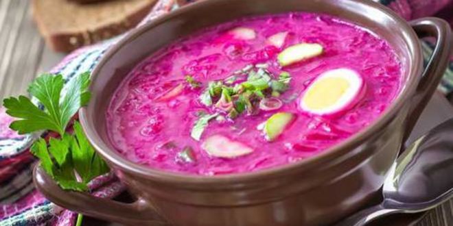 Рецепт латышского холодного супа на кефире