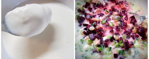 Шаг 1: летнего холодного супа со свеклой