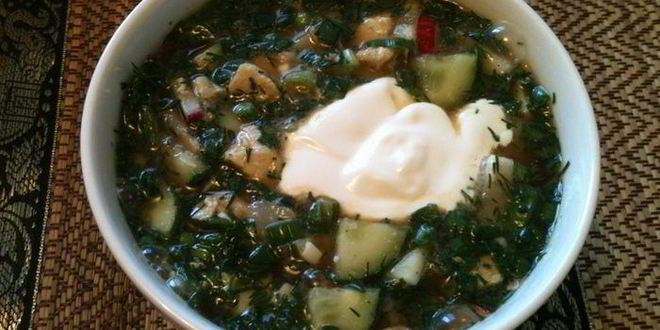 Рецепт окрошки — летнего холодного супа