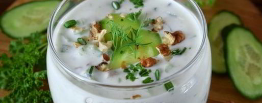 Шаг 8: супа таратор с йогуртом