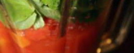 Шаг 3: томатна-клубничного гаспачо