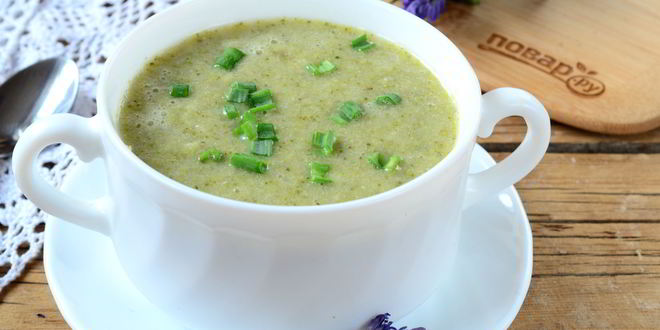 Рецепт крема-супа из брокколи для детей
