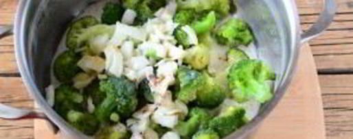 Шаг 2: крема-супа из брокколи для детей