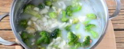 Шаг 3: крема-супа из брокколи для детей