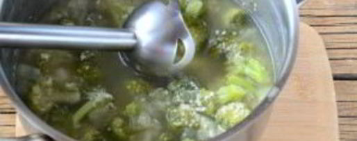 Шаг 4: крема-супа из брокколи для детей