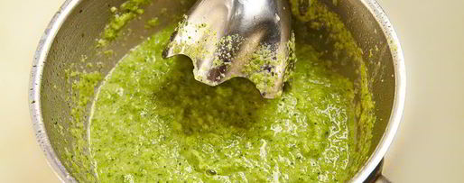 Шаг 15: крема-супа из брокколи с лососем