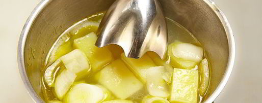 Шаг 16: крема-супа из брокколи с лососем