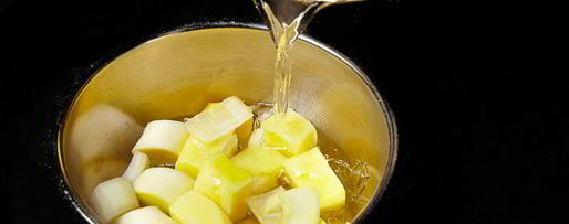 Шаг 5: крема-супа из брокколи с лососем