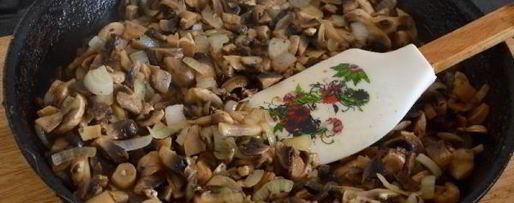 Шаг 2: крема-супа из шампиньонов с пармезаном