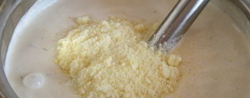 Шаг 5: крема-супа из шампиньонов с пармезаном