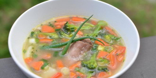 Рецепт куриного супа с брокколи