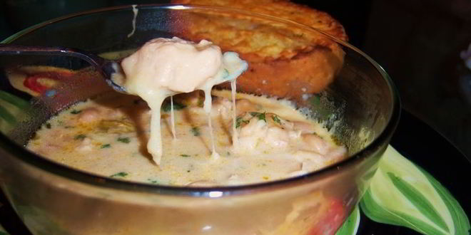 Рецепт куриного супа с плавленым сыром