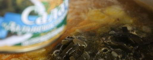 Шаг 2: куриного супа с рисом и морской капустой