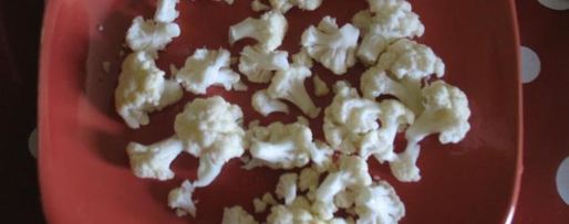 Шаг 2: куриного супа с цветной капустой и зеленым горошком