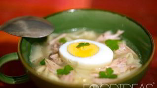Рецепт Куриного супа с яйцом