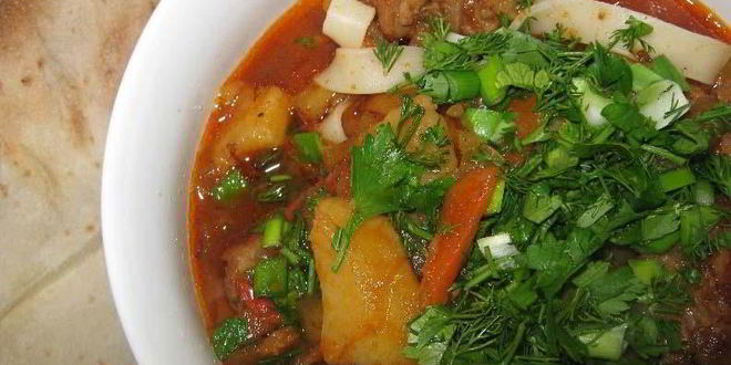 Рецепт лагмана из баранины в мультиварке