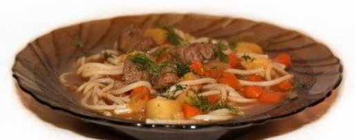 Шаг 4: лагмана из конины