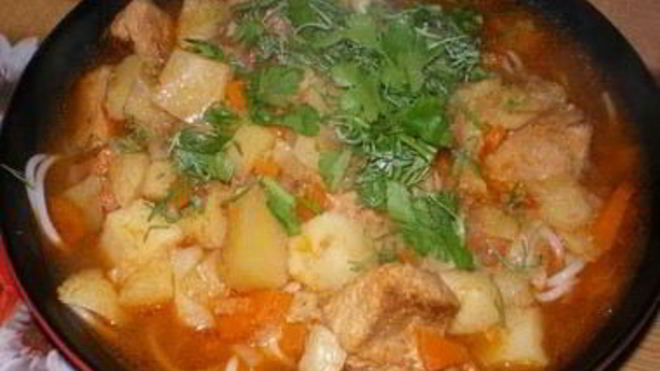 Рецепт Лагмана из курицы в мультиварке