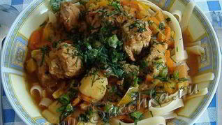 Рецепт Лагмана ленивого