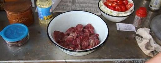 Шаг 21: лагмана на костре