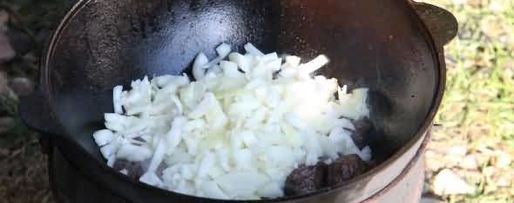 Шаг 27: лагмана на костре