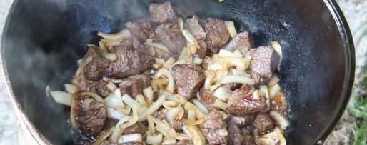 Шаг 29: лагмана на костре