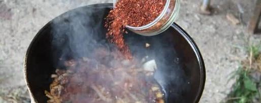 Шаг 31: лагмана на костре