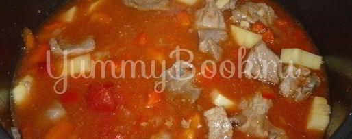 Шаг 4: лагмана по-домашнему из мультиварки