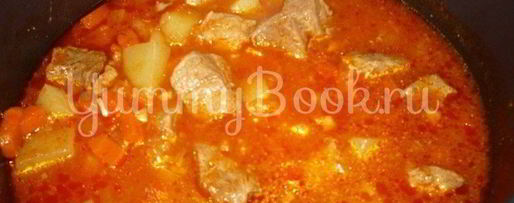 Шаг 6: лагмана по-домашнему из мультиварки