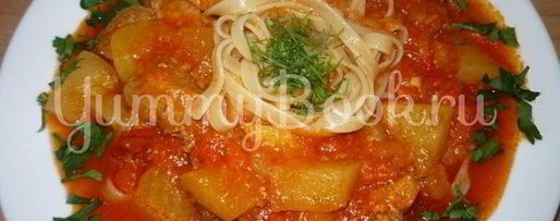 Шаг 9: лагмана по-домашнему из мультиварки