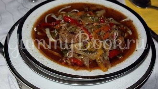 Рецепт Лагмана по среднерусски