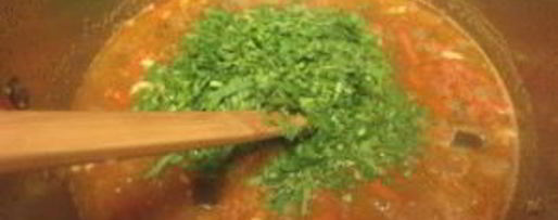 Шаг 8: лагмана с баклажанами