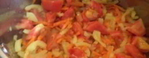 Шаг 1: лагмана с фасолью