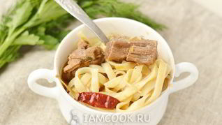 Рецепт Лагмана с говядиной