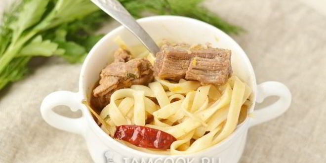 Рецепт лагмана с говядиной