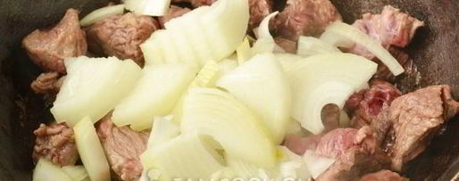 Шаг 4: лагмана с говядиной