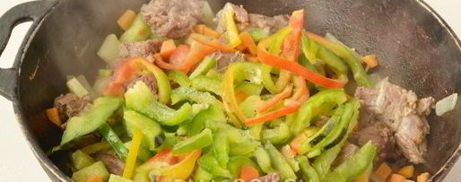 Шаг 6: лагмана с говядиной