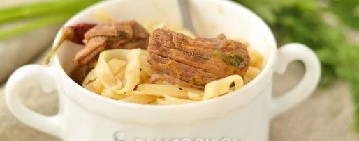 Шаг 9: лагмана с говядиной