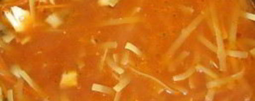 Шаг 3: лагмана с грибами