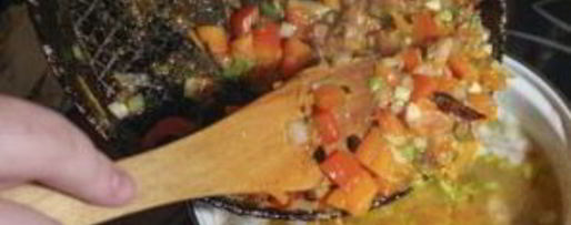 Шаг 3: лагмана с овощами