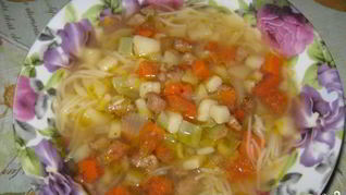 Рецепт Лагмана с редькой