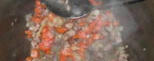 Шаг 1: лагмана с редькой